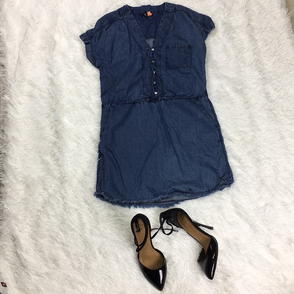 ⚡️SALE⚡️PAIGE short sleeve shirt Tencel dress - Picture 6 of 6